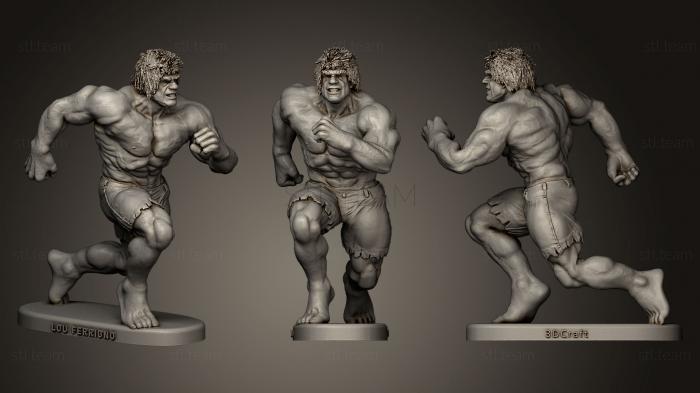 3D model Lou Ferrigno 2 (STL)